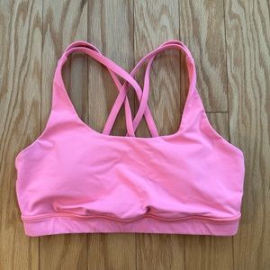 Lululemon Energy Bra in Sunset